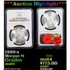 Image 1 : ***Auction Highlight*** NGC 1889-s Morgan Dollar 1 Graded ms63 By NGC (fc)