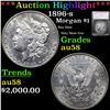 ***Auction Highlight*** 1896-s Morgan Dollar 1 Graded Au58 by SEGS (fc)