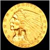 Image 2 : ***Auction Highlight*** 1927-p Gold Indian Quarter Eagle 2.5 Graded Choice+ Unc by USCG (fc)