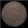 Image 2 : 1787 New Jersey Colonial Cent Maris 64-t 1c Graded f15 By SEGS