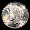 Image 2 : ***Auction Highlight*** 1922-p Peace Dollar 1 Graded ms66 By SEGS (fc)