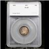 Image 4 : ***Auction Highlight*** 1833 Capped Bust Dime JR-1 10c Graded au55 By SEGS (fc)