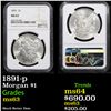 NGC 1891-p Morgan Dollar 1 Graded ms63 By NGC