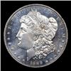 Image 2 : ***Auction Highlight*** 1889-p Morgan Dollar Near TOP POP! 1 Graded ms65+ dmpl By SEGS (fc)