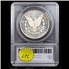 Image 5 : ***Auction Highlight*** 1889-p Morgan Dollar Near TOP POP! 1 Graded ms65+ dmpl By SEGS (fc)