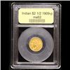 Image 4 : ***Auction Highlight*** 1909-p Gold Indian Quarter Eagle 2.5 Graded Select Unc By USCG (fc)