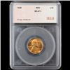Image 4 : ***Auction Highlight*** 1938-p Lincoln Cent Near Top POP! 1c Graded ms67+ rd By SEGS (fc)