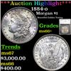 ***Auction Highlight*** 1884-o Morgan Dollar 1 Graded ms66+ By SEGS (fc)