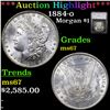 ***Auction Highlight*** 1884-o Morgan Dollar 1 Graded ms67 By SEGS (fc)