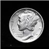 Image 2 : ***Auction Highlight*** 1921-p Mercury Dime 10c Graded xf+ By USCG (fc)