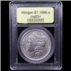 Image 4 : ***Auction Highlight*** 1886-o Morgan Dollar 1 Graded Select+ Unc By USCG (fc)