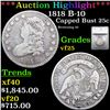 Image 1 : ***Auction Highlight*** 1818 Capped Bust Quarter B-10 25c Graded vf25 By SEGS (fc)