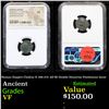 Image 1 : NGC Roman Empire Cladius II 268-270 AD Bi Double Denarius Posthmous Issue Graded VF By NGC