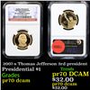 Proof NGC 2007-s Thomas Jefferson Presidential Dollar 3rd president 1 Graded pr70 dcam By NGC