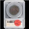 Image 5 : 1787 Vermont Colonial Cent britannia RR-13 1c Graded VG10 by SEGS