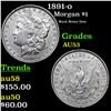 1891-o Morgan Dollar 1 Grades Select AU