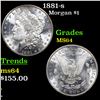 1881-s Morgan Dollar 1 Grades Choice Unc