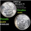 Image 1 : 1903-p Morgan Dollar 1 Grades GEM Unc