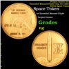 Image 1 : Project Gemini 1st Extended Manned Flight Aug 21st 1965 NASA Space Token Grades ng