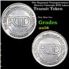 The Regional Transportation District Colorado RTD token Grades Choice AU/BU Slider