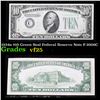 1934a $10 Green Seal Federal Reserve Note F-2006C Grades vf+