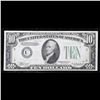 Image 2 : 1934a $10 Green Seal Federal Reserve Note F-2006C Grades vf+