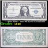 **Star Note** 1957 $1 Silver Certificate Grades xf
