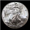Image 2 : 2004 Silver Eagle Dollar 1 Grades GEM+++ Unc