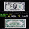 Image 1 : **Star Note** 1950A $10 Green Seal Federal Reseve Note Grades f+