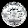 Image 3 : 1954-d Franklin Half Dollar 50c Grades Choice Unc FBL
