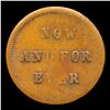 Image 3 : (1863) Now And For Ever Civil War Token F-135/441a 1c Grades f, fine