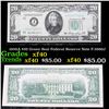 1950A $20 Green Seal Federal Reserve Note F-2060J Grades xf