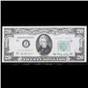 Image 2 : 1950A $20 Green Seal Federal Reserve Note F-2060J Grades xf
