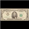 Image 2 : 1963a $5 Green Seal Federal Reserve Note  Grades xf+