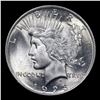 Image 2 : 1923-p Peace Dollar $1 Grades Choice Unc