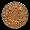 Image 3 : 1827 Coronet Head Large Cent 1c Grades f+