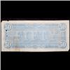 Image 3 : 1864 $50 Confederate States of America Richmond CSA Bank Note T-66 Grades vf, very fine