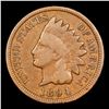 Image 2 : 1894/1894 Indian Cent FS-301 1c Grades f+