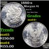 1880-s Morgan Dollar 1 Grades Choice+ Unc