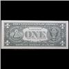 Image 3 : **Star Note** 1963B $1 'Barr Note' Federal Reserve Note Grades Gem CU