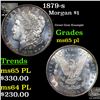 Image 1 : 1928-s Peace Dollar $1 Grades Choice AU/BU Slider