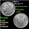 1885-s Morgan Dollar 1 Grades Choice AU