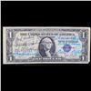 Image 2 : 1935C  $1 "Short Snorter" Silver Certificate Grades xf