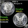 1898-o Morgan Dollar 1 Grades Choice Unc PL