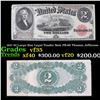 Image 1 : 1917 $2 Large Size Legal Tender Note FR-60 Thomas Jefferson Grades vf++