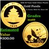 2016 10 Yuan Gold China Panda Grades ms69