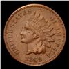 Image 2 : 1868 Indian Cent 1c Grades Unc details BN