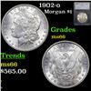 Image 1 : 1902-o Morgan Dollar 1 Grades ms66 by SEGS