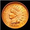 Image 2 : 1889 Indian Cent 1c Grades Choice Unc RD By USCG