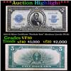 ***Auction Highlight*** 1923 $5 Silver Certificate "Porthole Note" Abraham Lincoln FR-282 Grades vf+